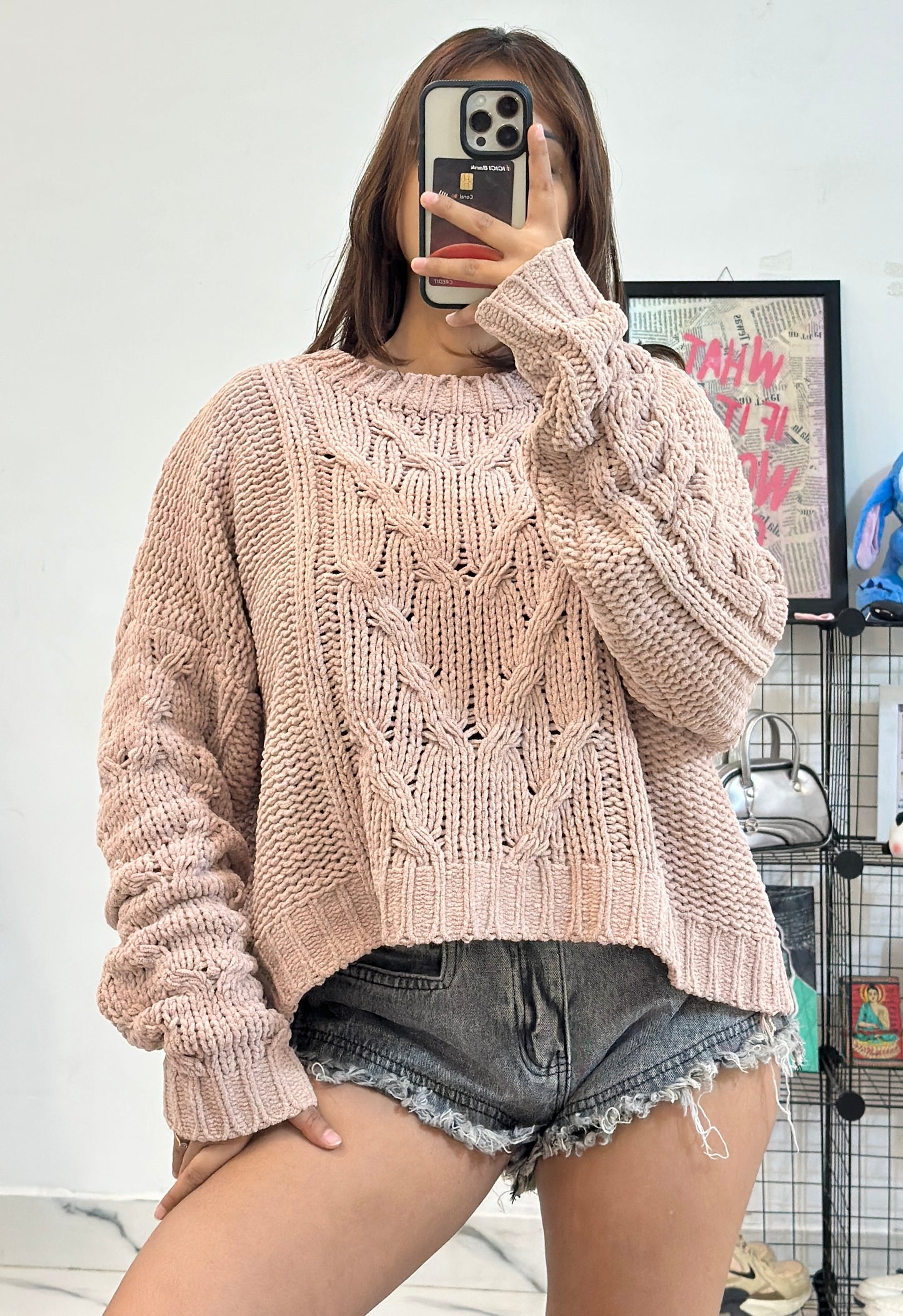 Oversized Korean sweater (42-44)
