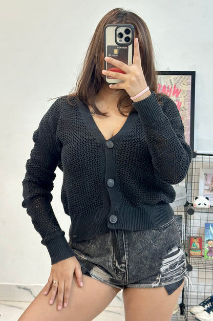Crochet cardigan (34-36)