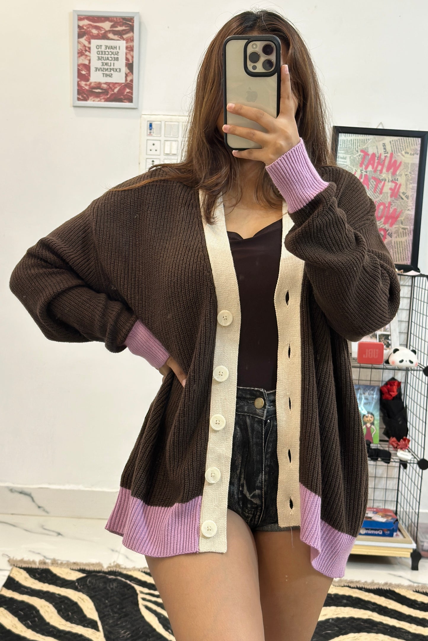 Oversized Korean cardigan(40-42)