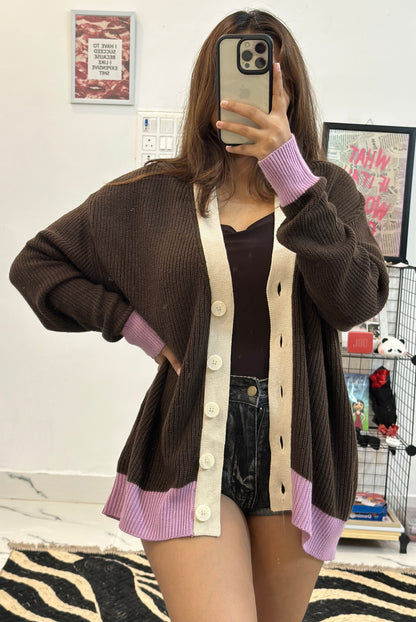 Oversized Korean cardigan(40-42)