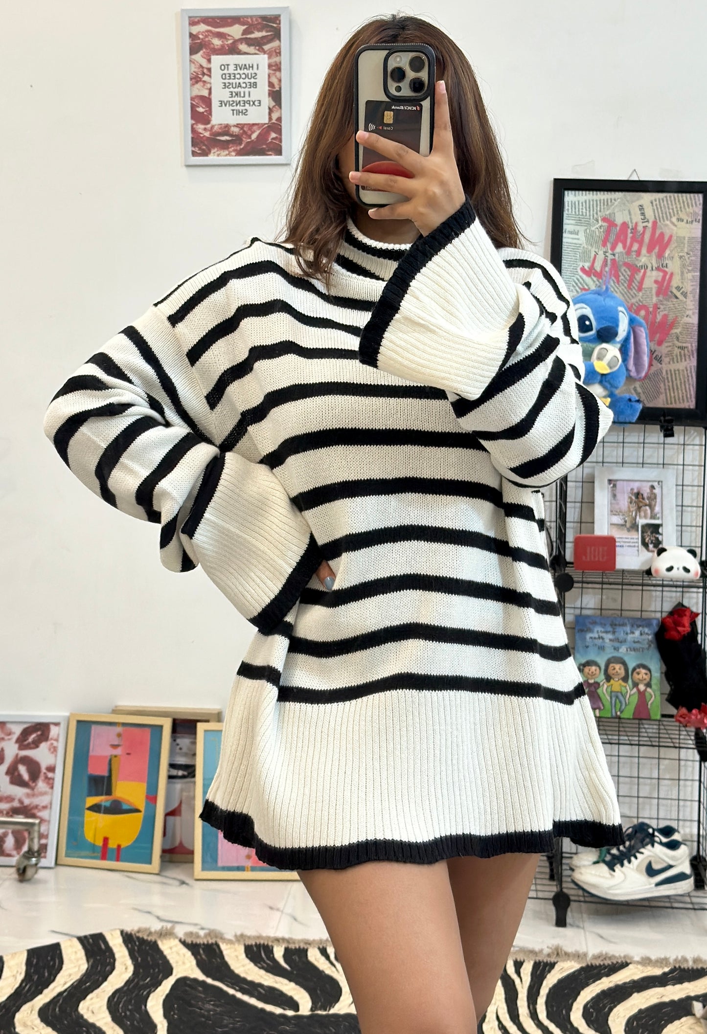 Oversized Korean sweater (42-44)