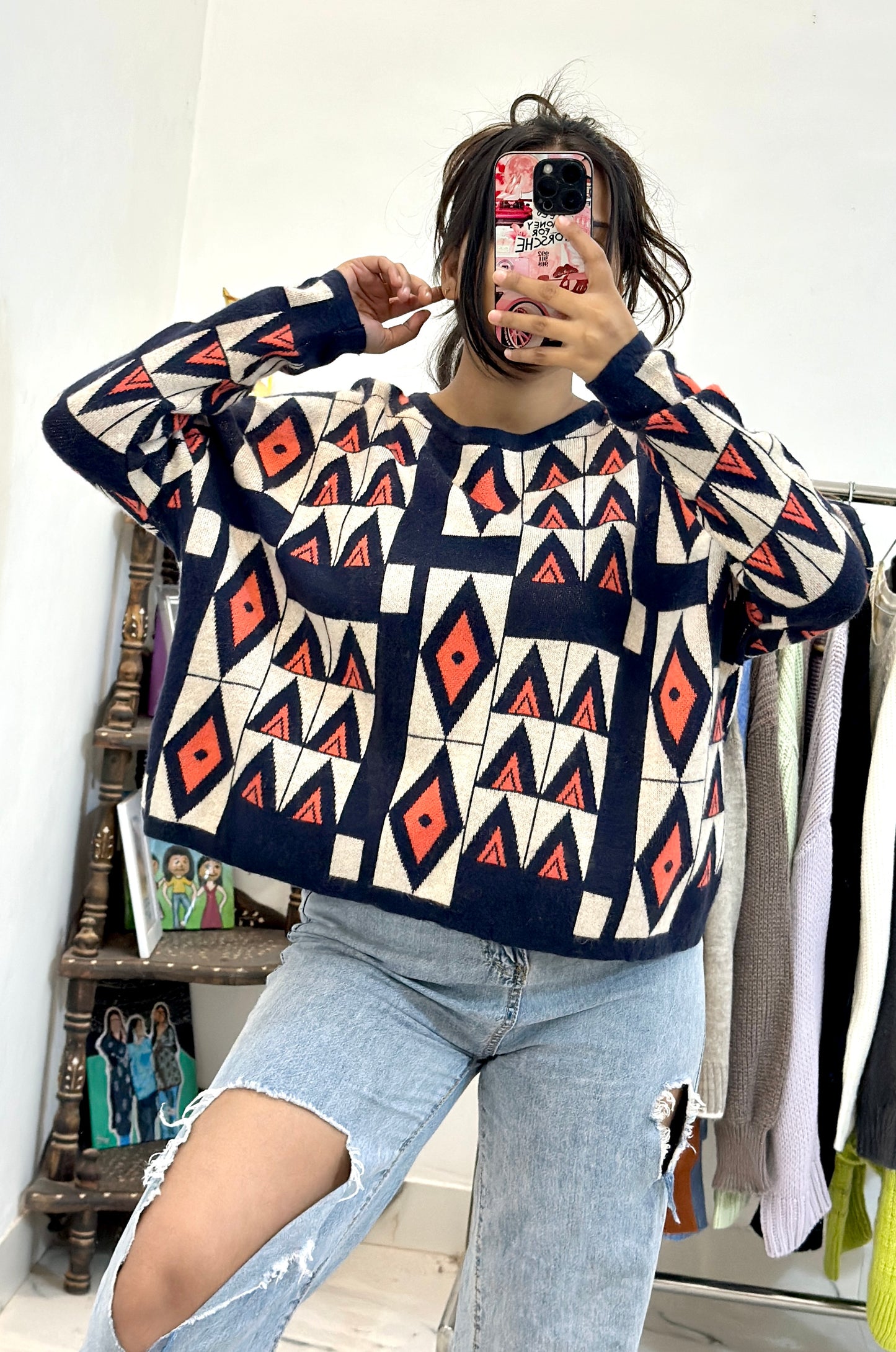 Oversized Korean sweater (40-42)