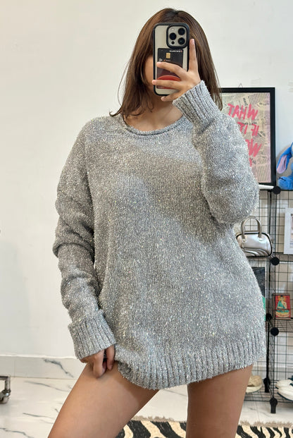 Korean shimmer sweater (42-44)
