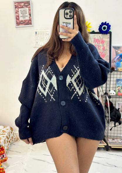 Oversized Korean cardigan(42-44)