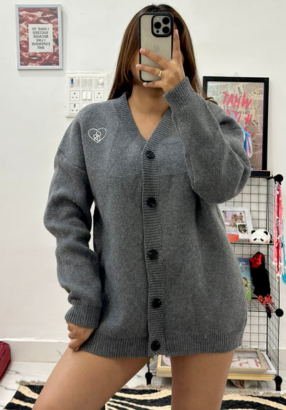 Oversized heavy cardigan (42-44)