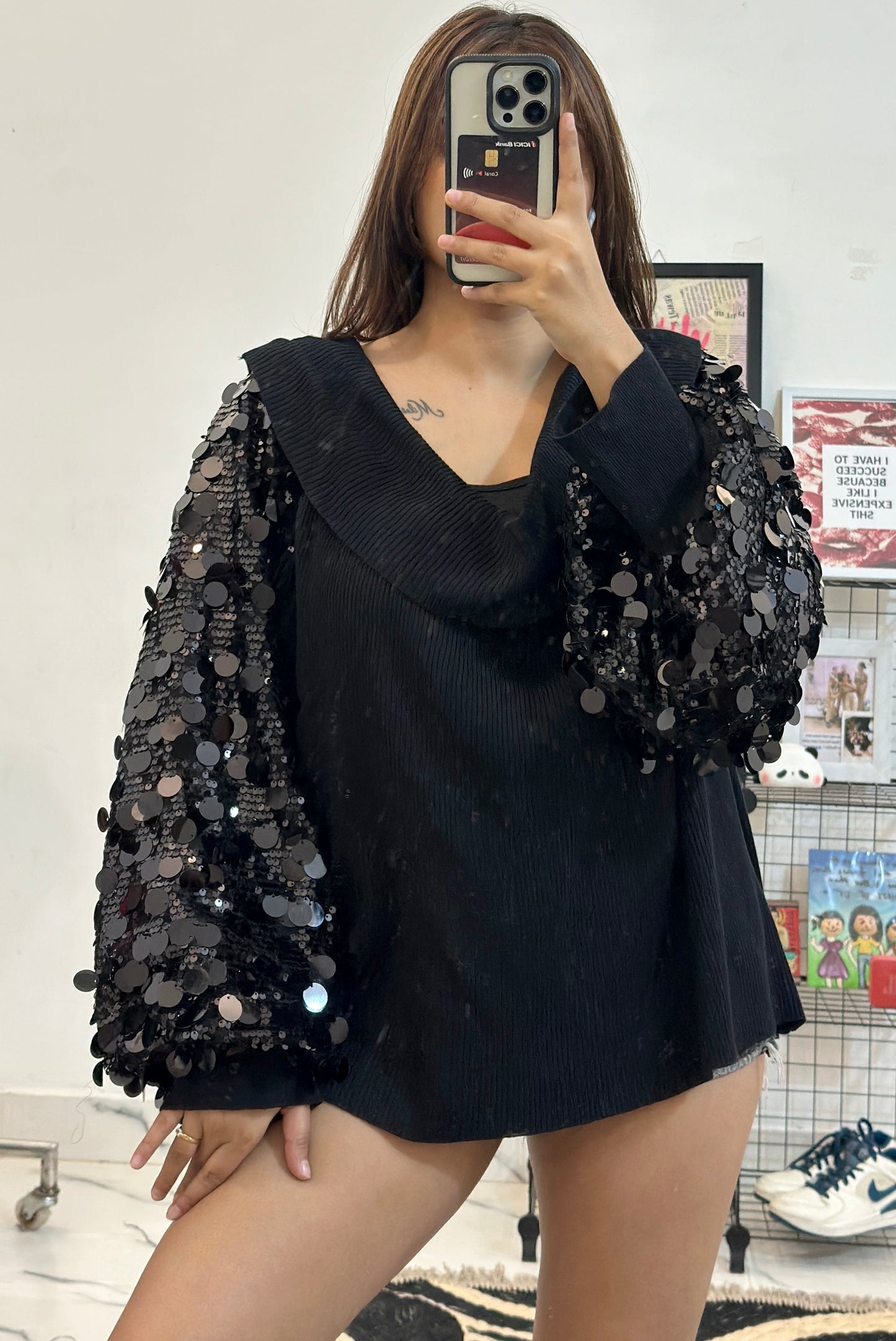 Oversized off shoulder sweater (4-5XL)