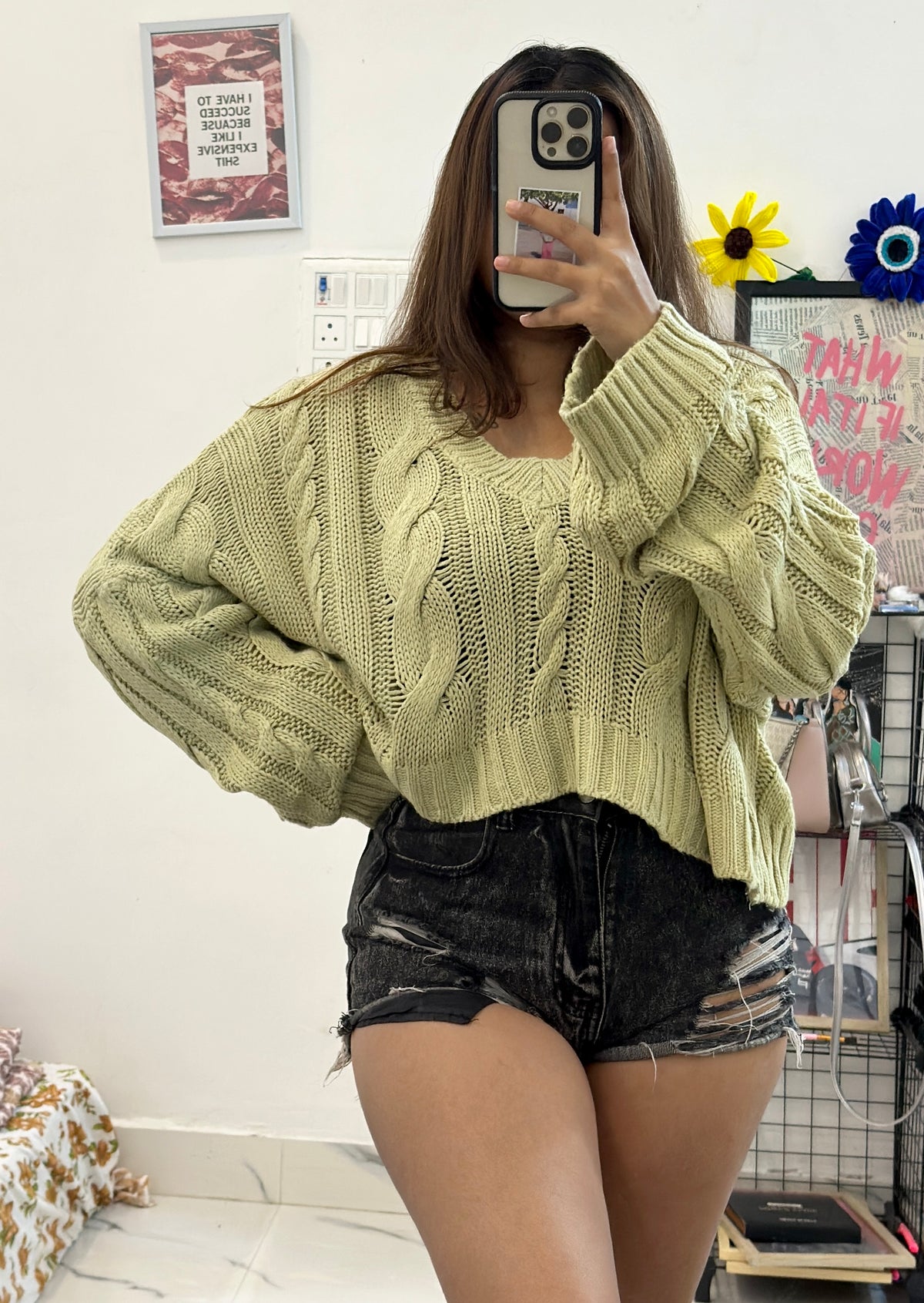 Oversized Korean sweater (freesize)