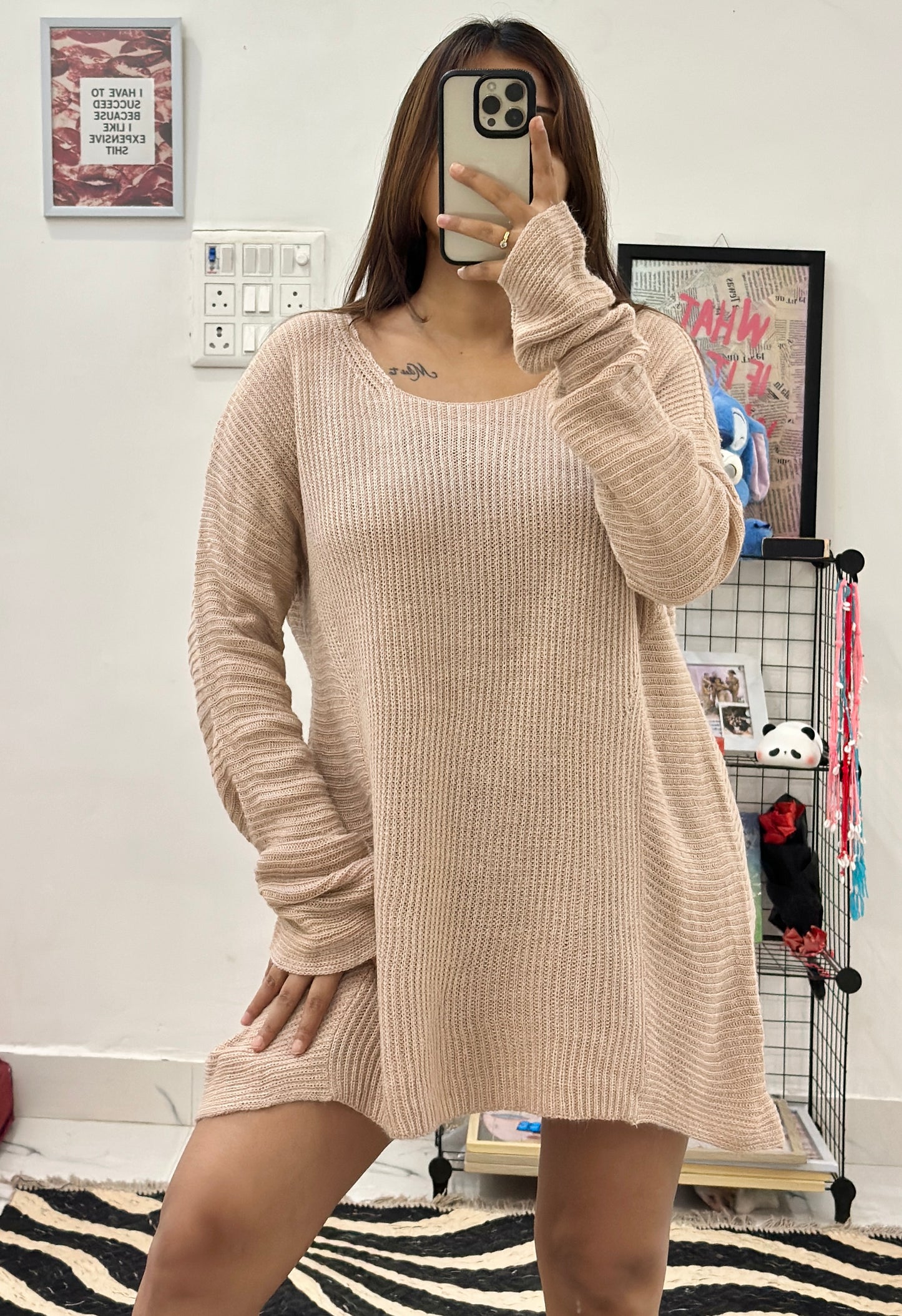 Oversized Korean sweater (38-40)