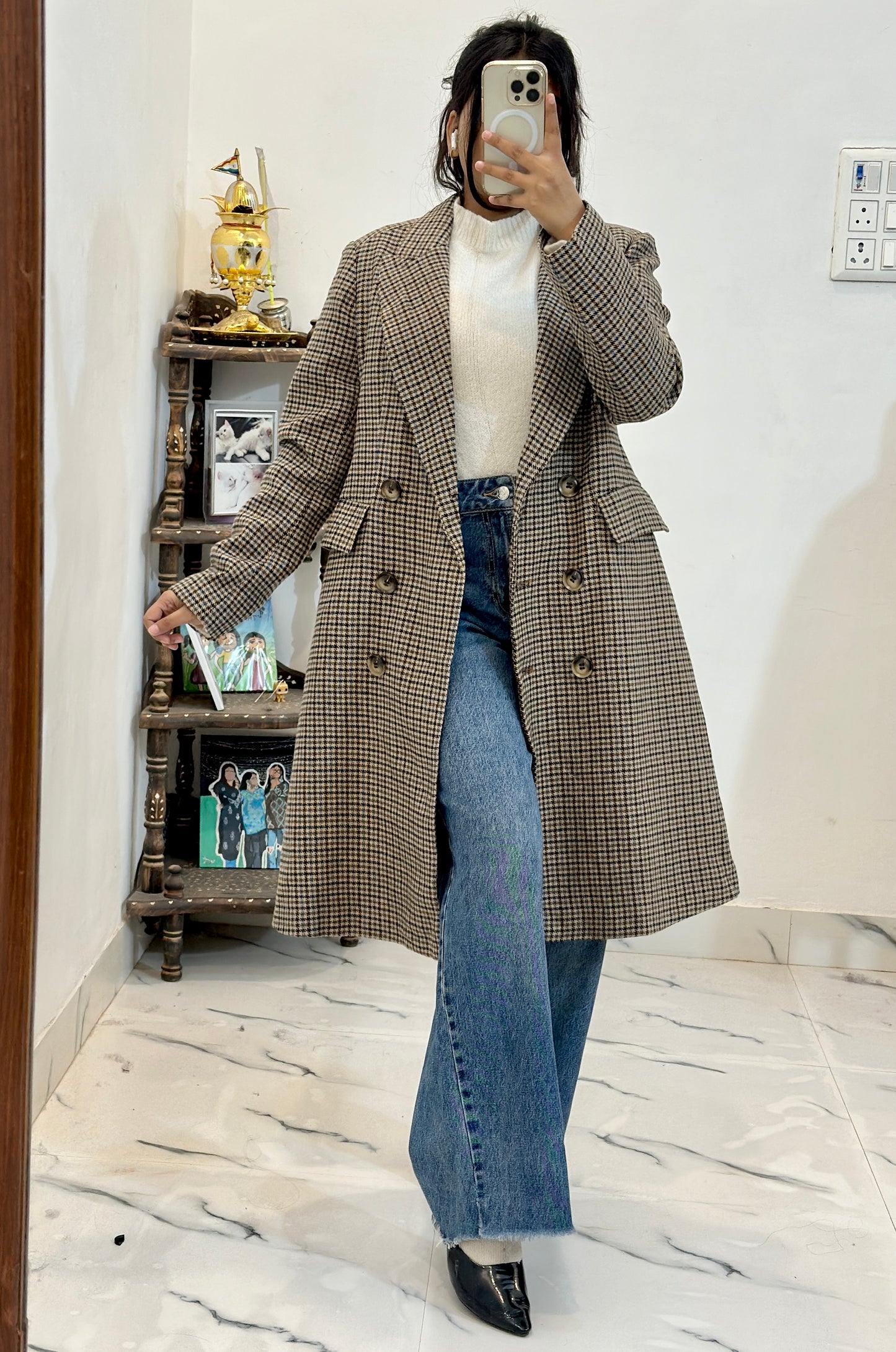 Korean long coat (36-38)