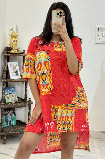 Cotton long top (38-40)