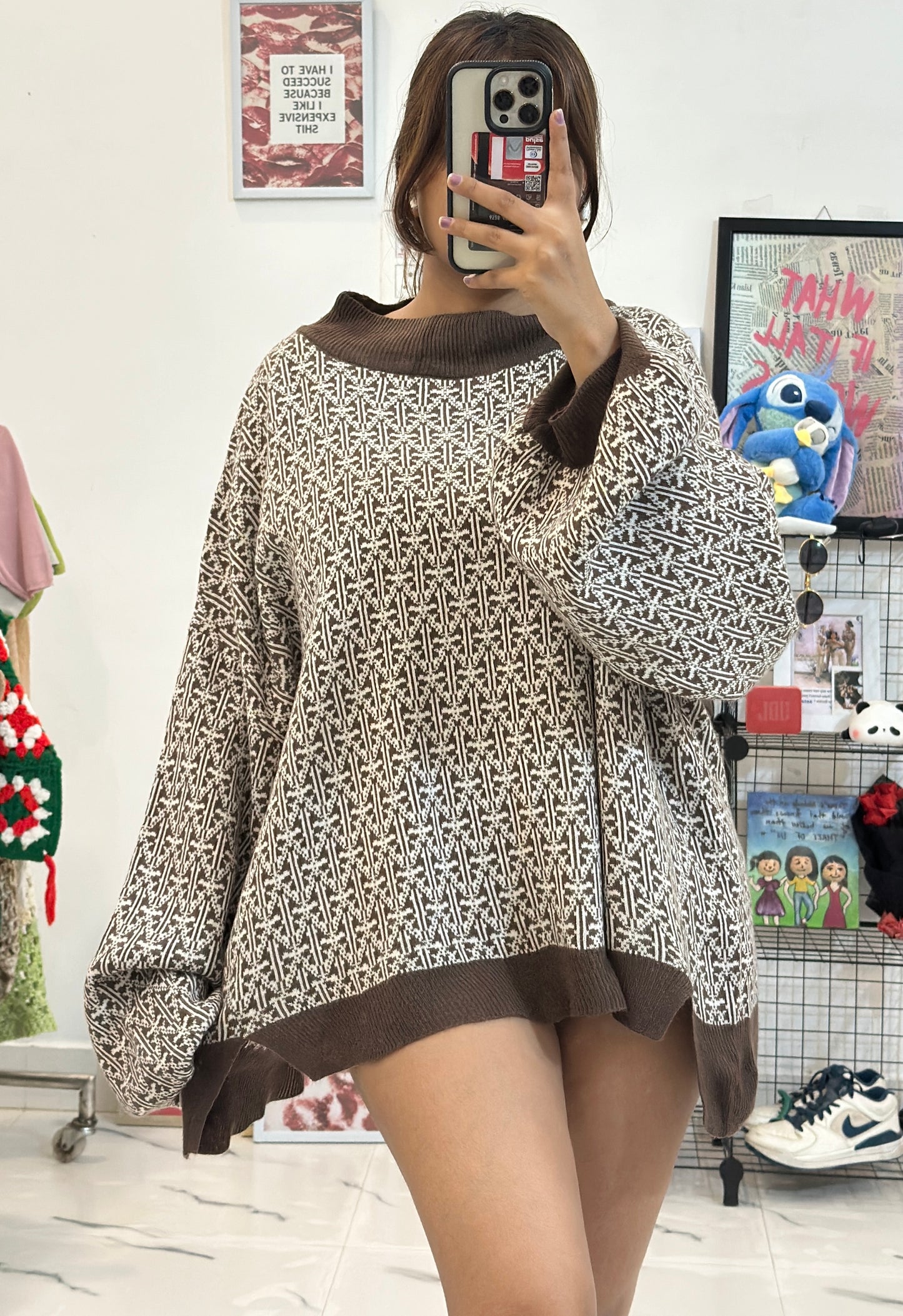 Oversized Korean sweater (48-50)
