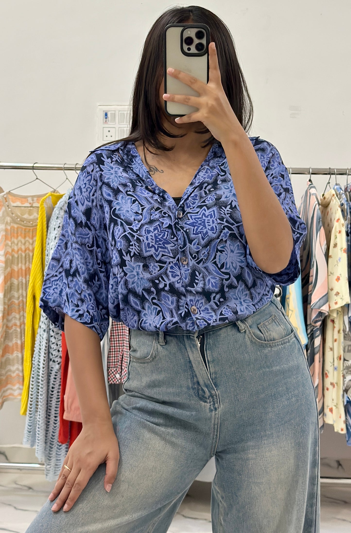 Pretty oversized shirt (40-42)