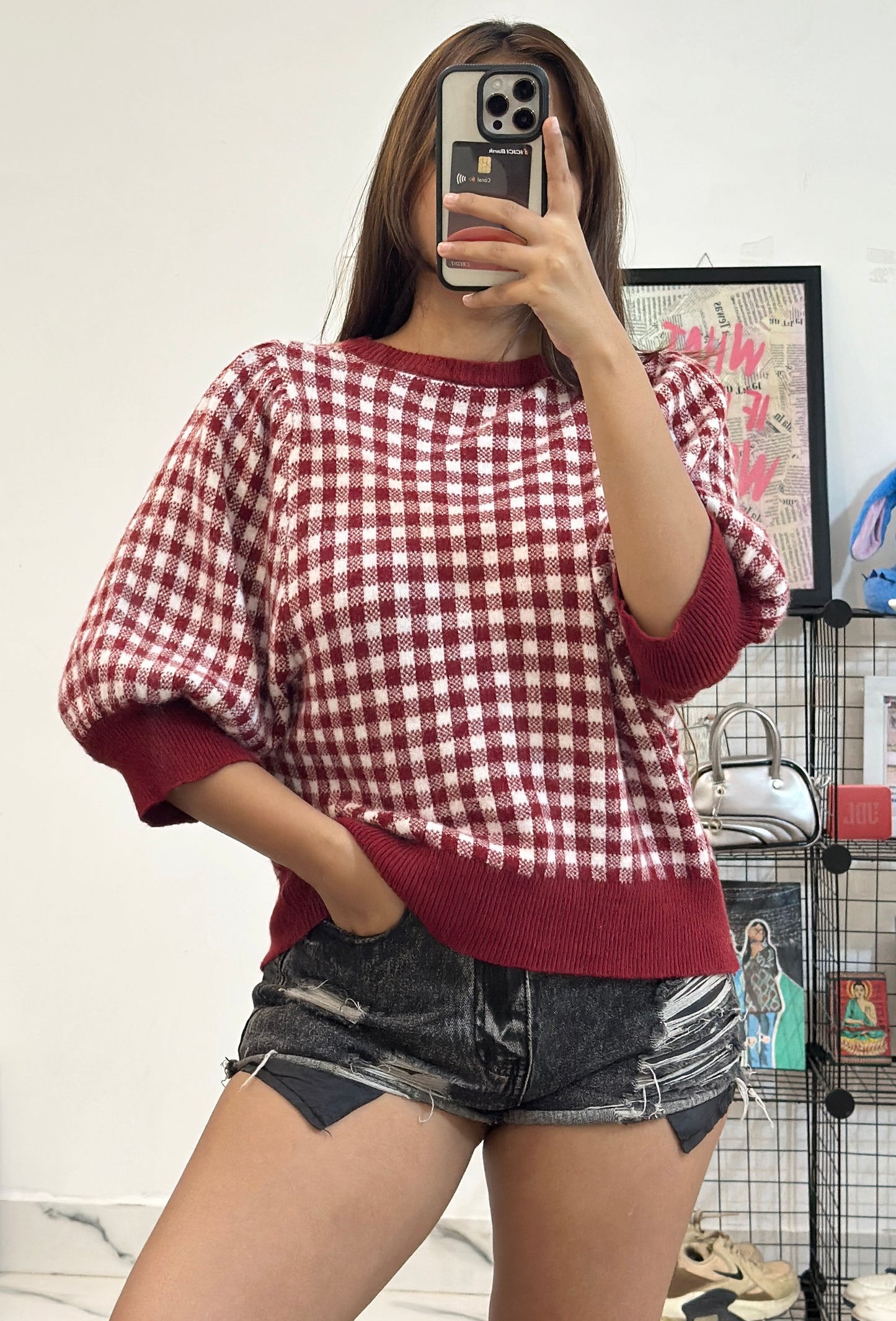 Knitted top (36-38)