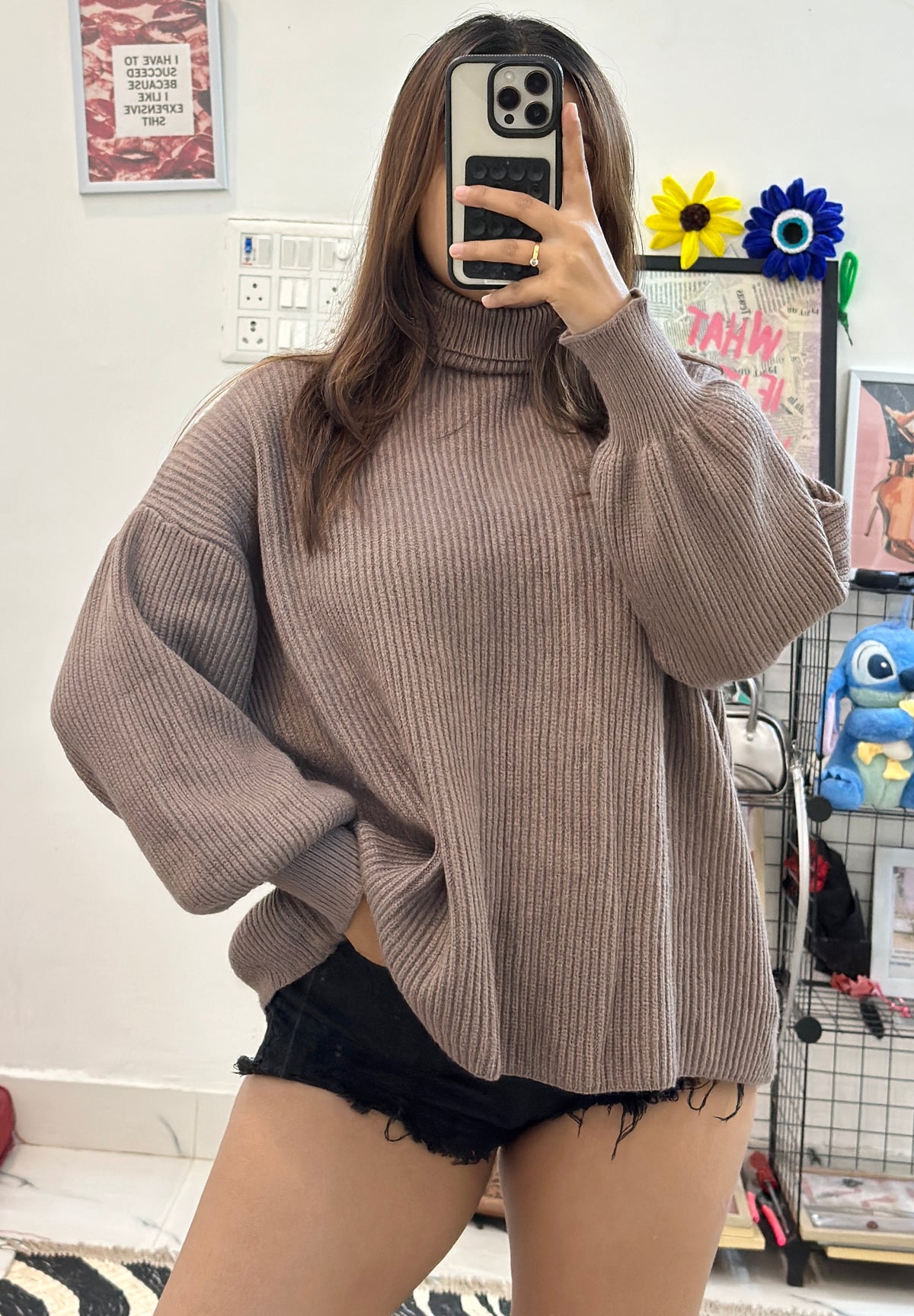 Oversized Korean sweater (42-44)