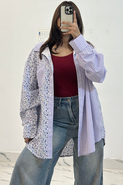 Oversized cotton shirt (40-42)