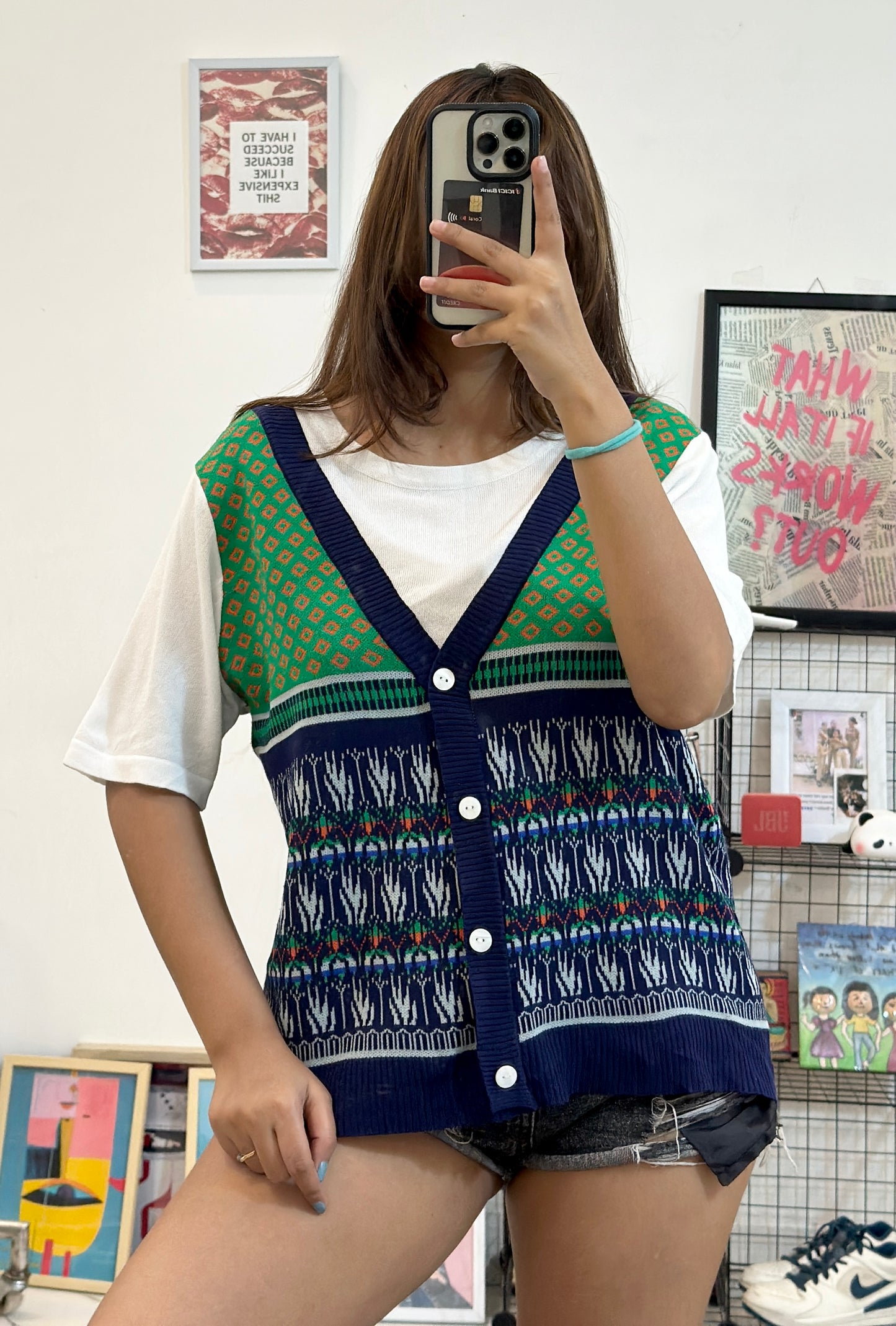 Oversized Korean top (40-42)