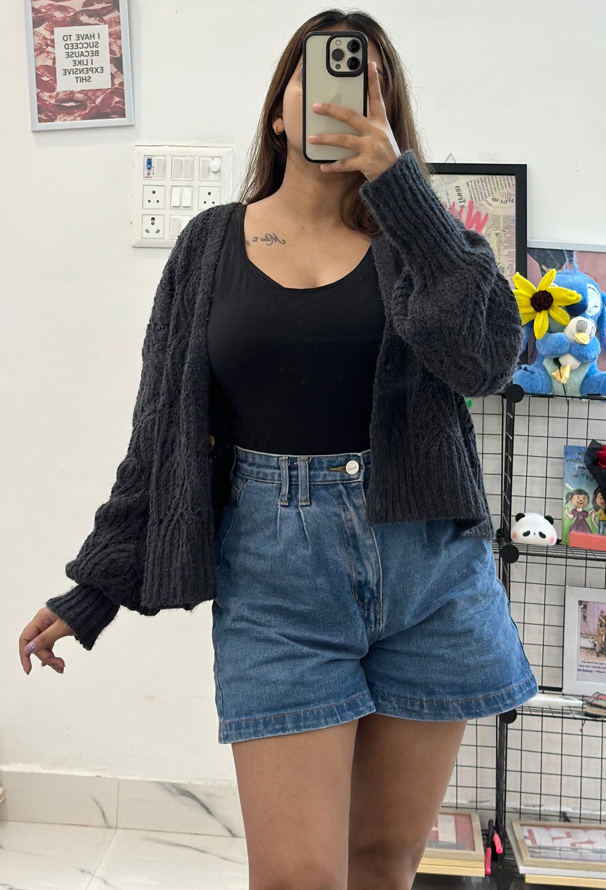 Oversized Korean cardigan(42-44)