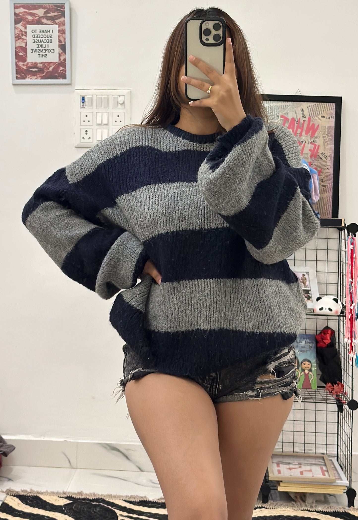 Oversized Korean sweater (42-44)