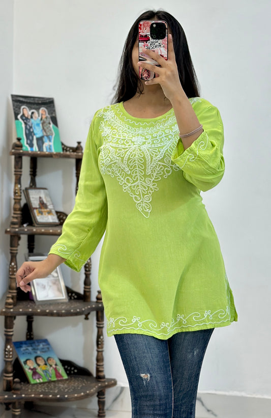 Pretty embroidered kurti