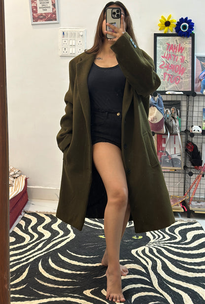 Oversized long coat (40-42)