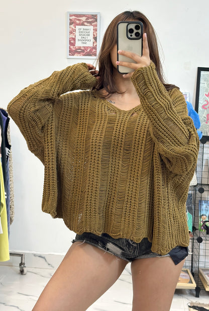 Oversized Korean sweater (46-48)