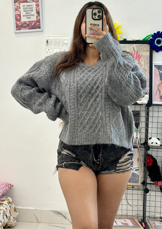 Oversized Korean sweater (40-44)