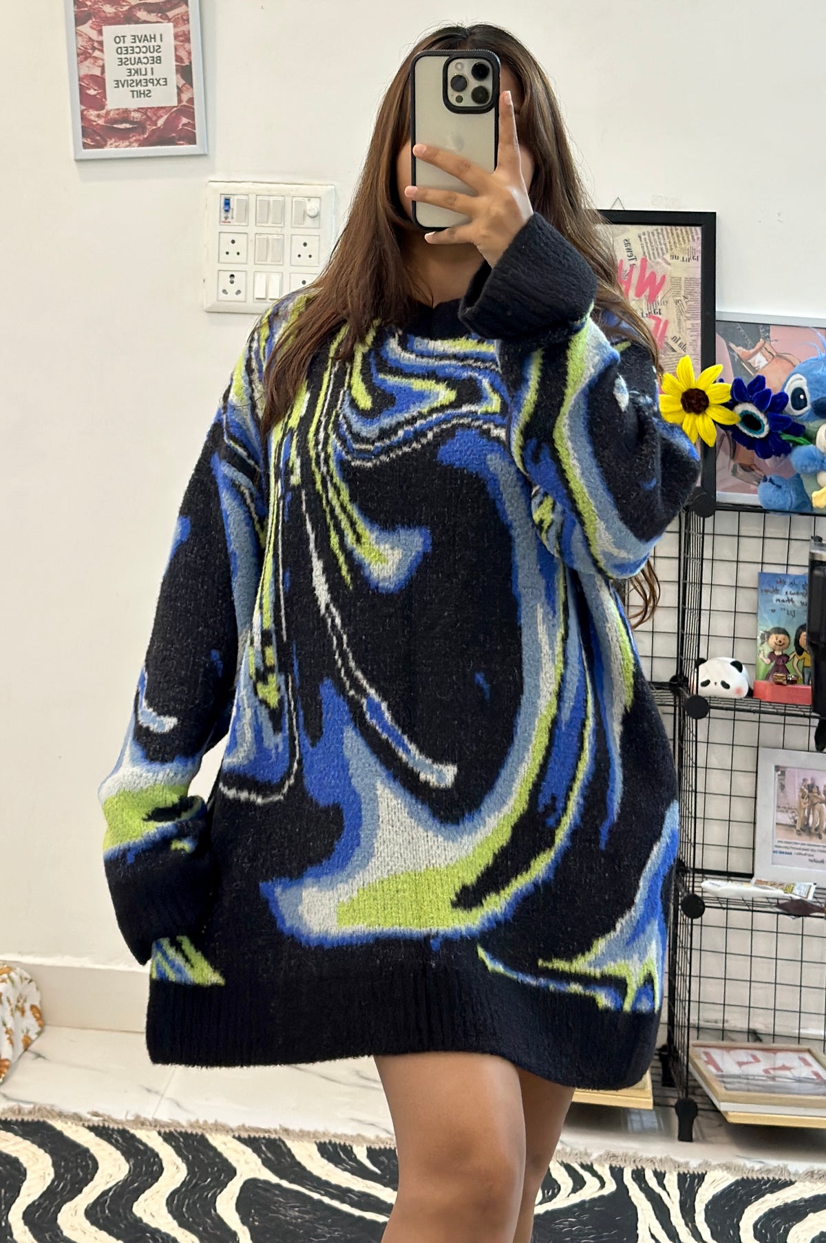 Oversized Korean sweater (44-46)
