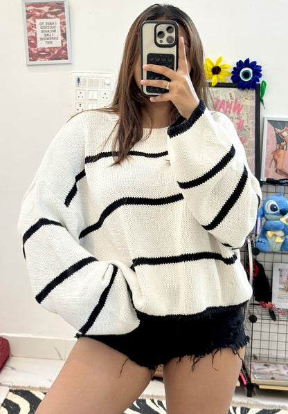 Oversized Korean sweater (freesize 50)