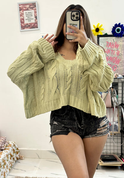 Oversized Korean sweater (freesize)