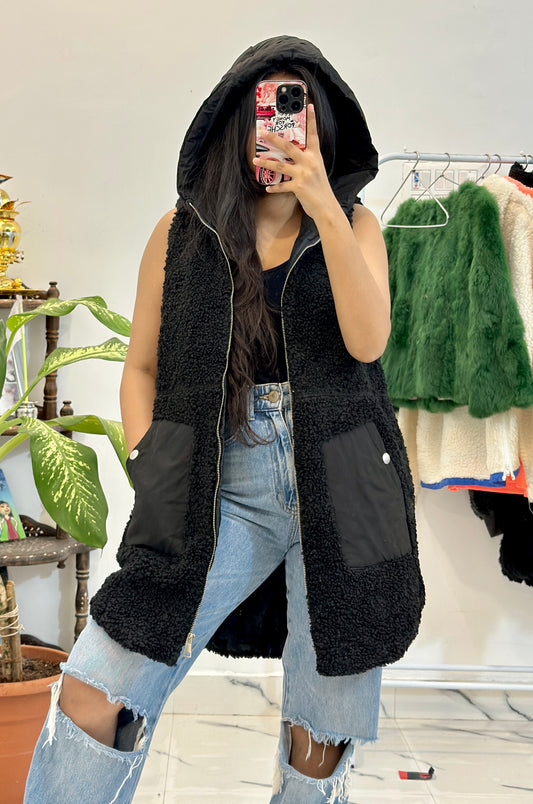 Furr hoodie jacket (38-40)