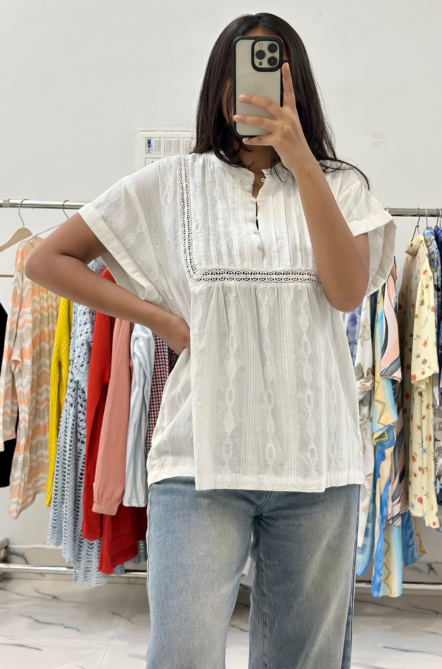 Oversized cotton top (40-42)