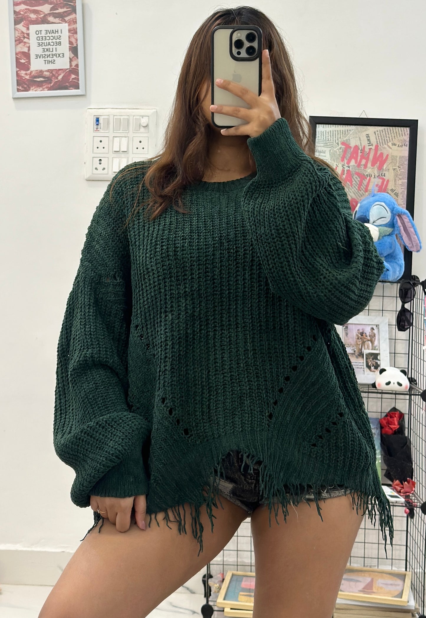 Oversized Korean sweater (42-46)