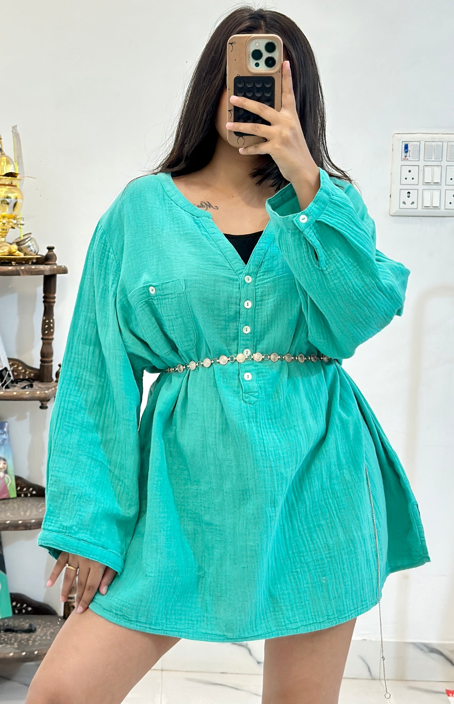 Oversized cotton top (44-46)