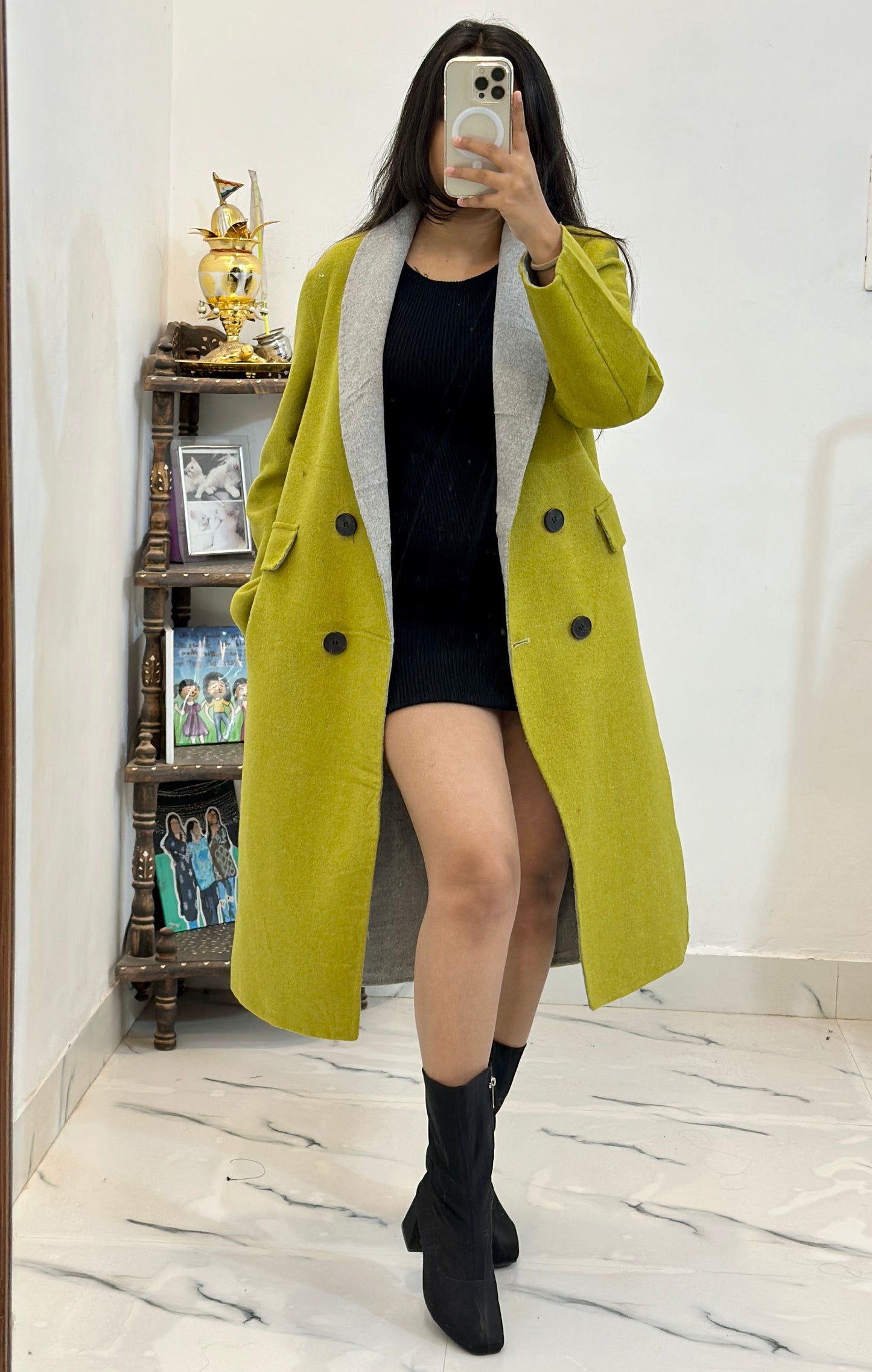 Korean Long coat (34-36)