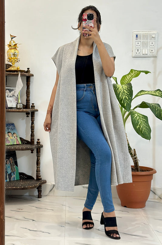 Oversized heavy shrug (freesize upto 48)