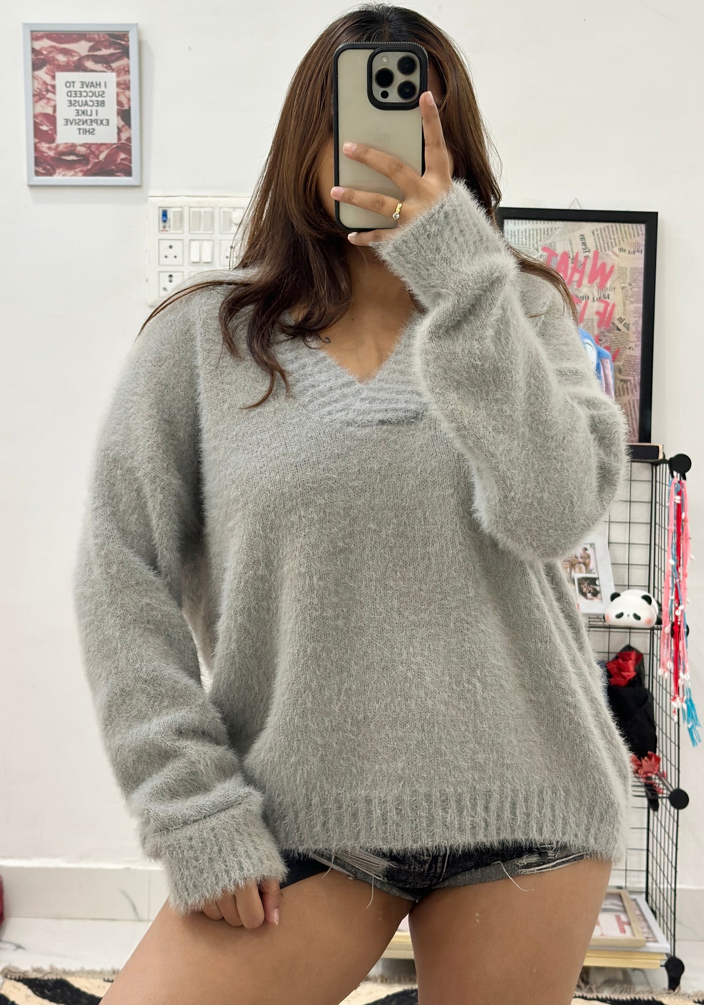 Oversized Korean sweater (42-44)