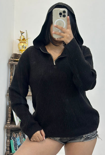 zipper sweater (38-40)