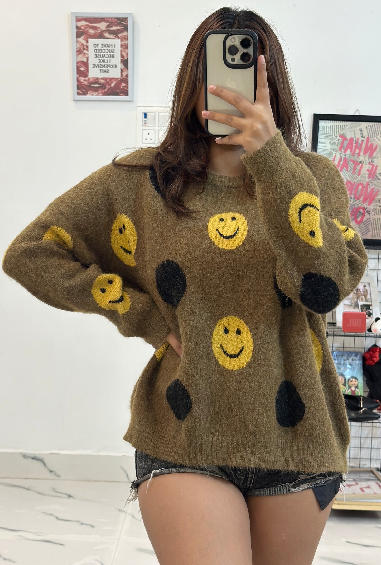 Oversized Korean sweater (40-42)