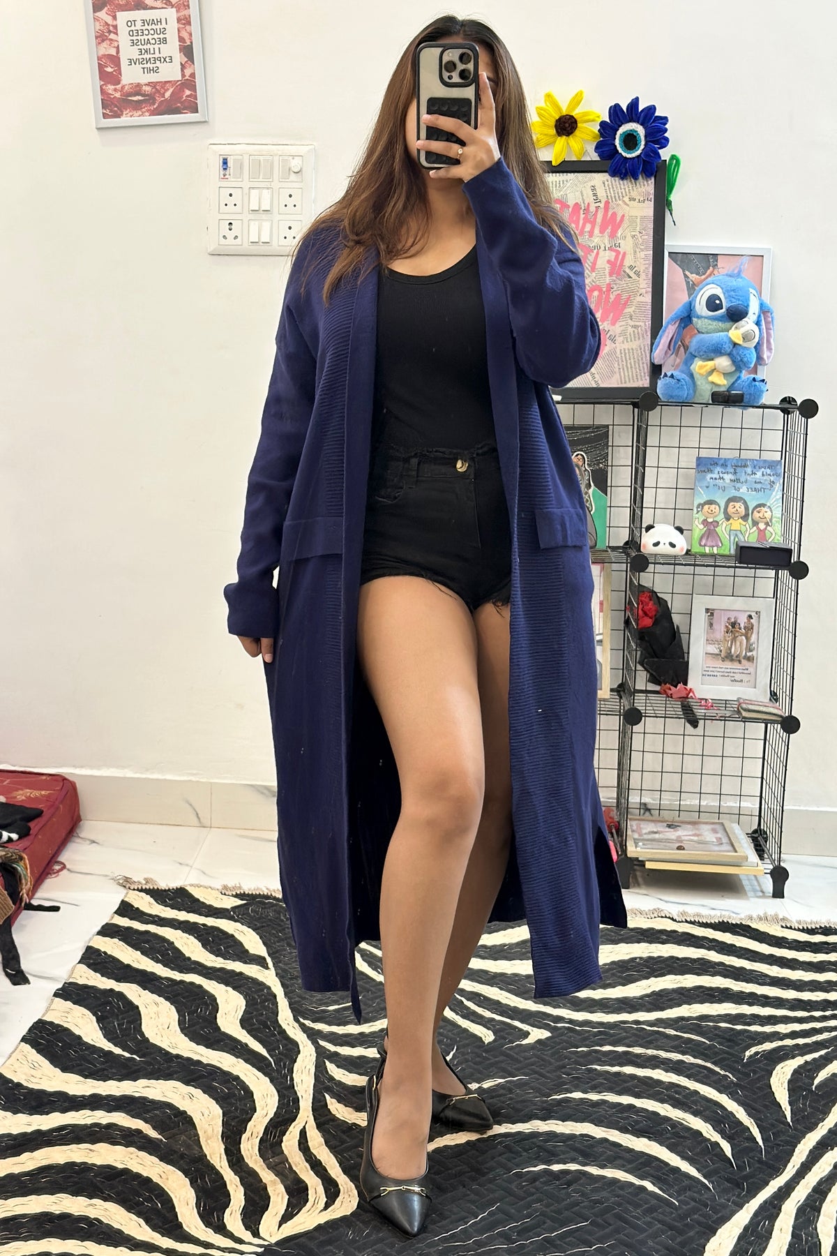 Woollen Long shrug (38-40)