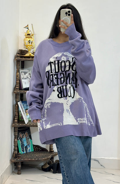 oversized Korean sweater (46-48)