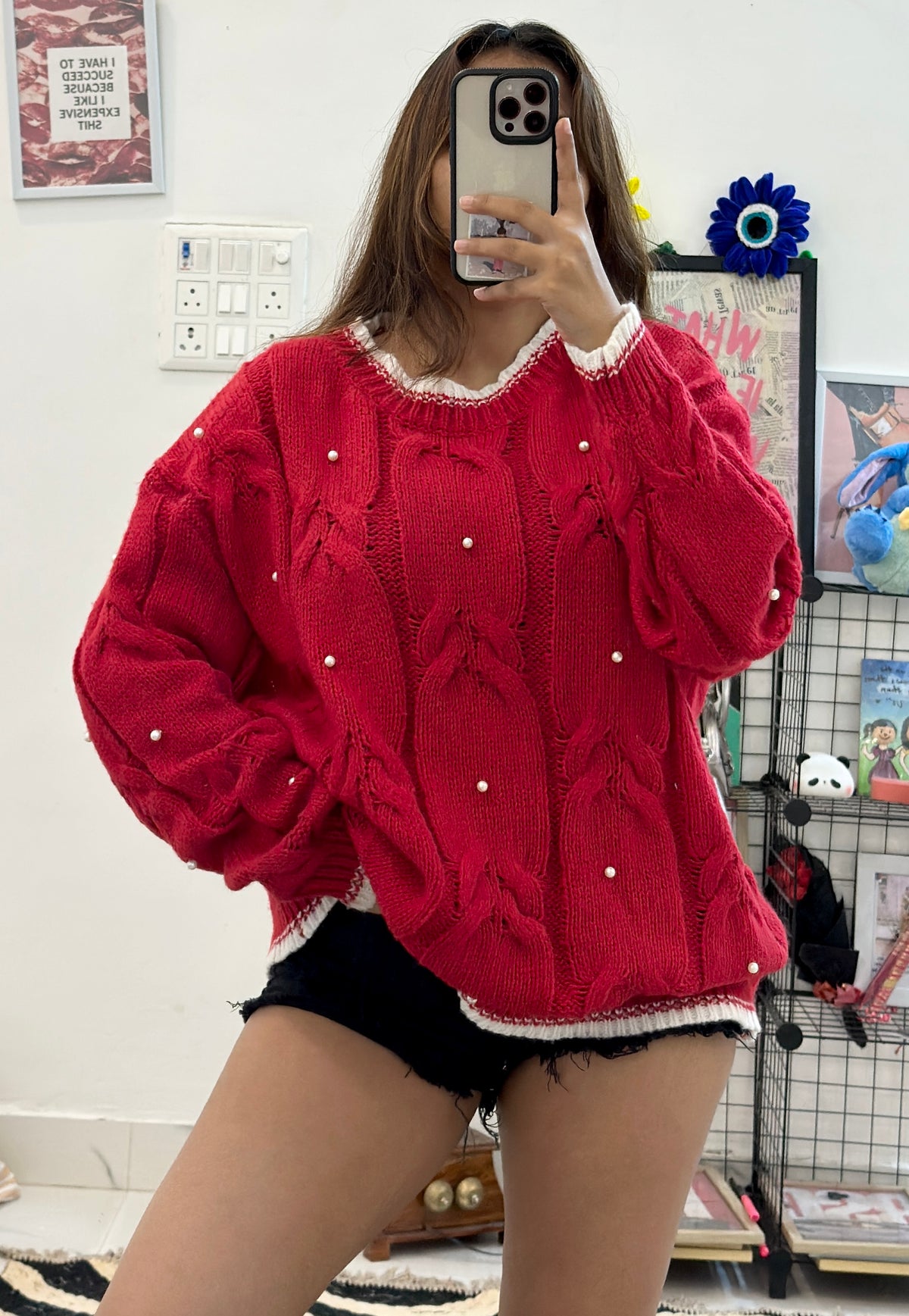 Oversized Korean sweater (42-46)