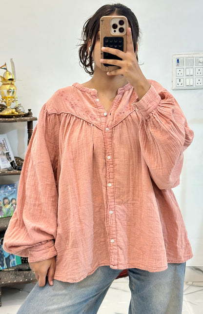 Oversized cotton top (46-48)