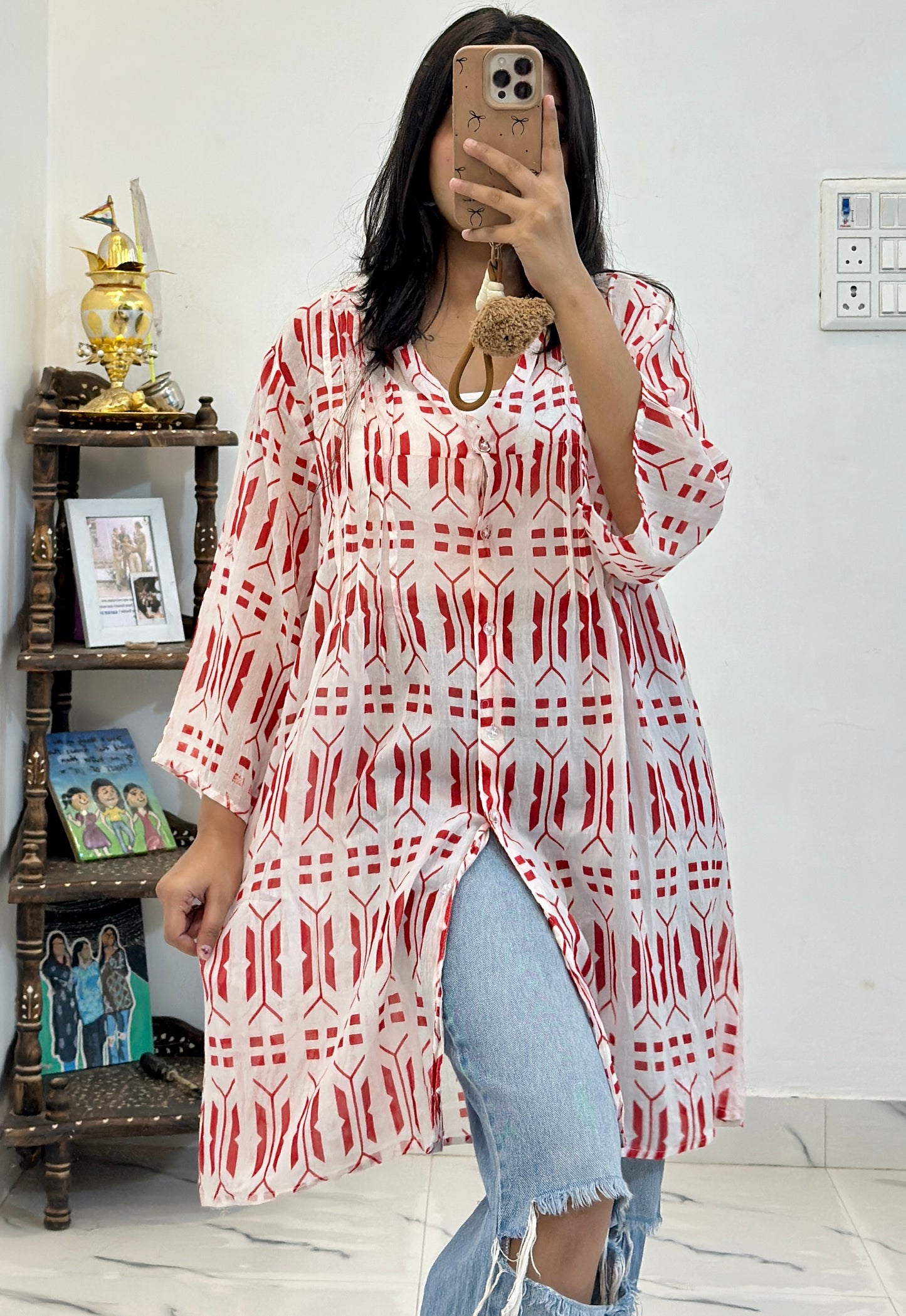 Oversized cotton top (40-42)