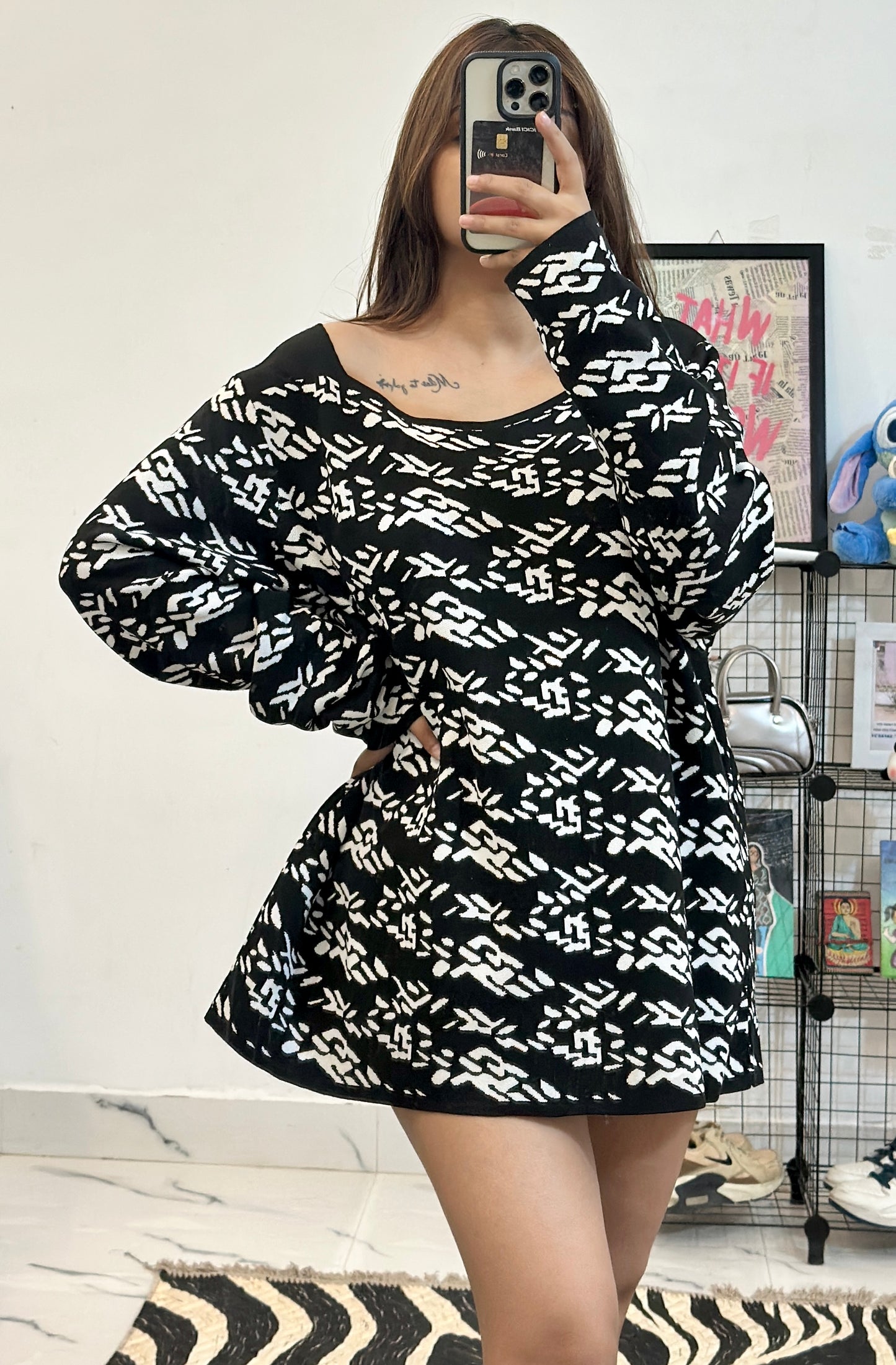 Oversized Korean sweater (46-48)