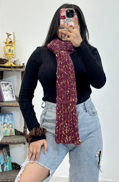 Woollen pretty muffler