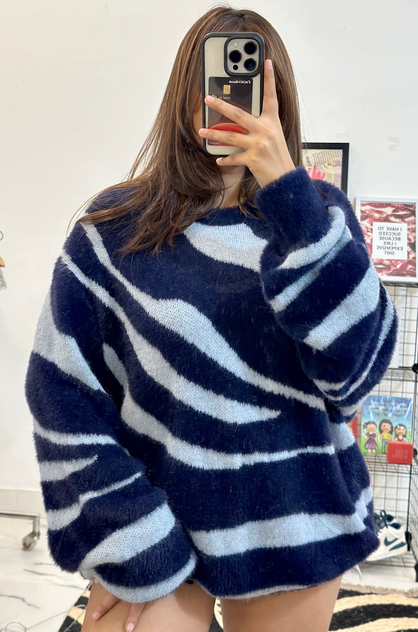 Oversized Korean sweater (44-46)