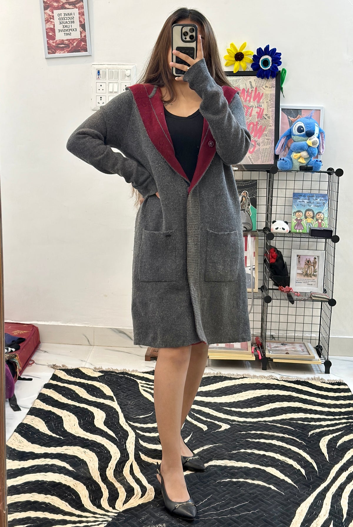 Heavy long shrug (34-38)