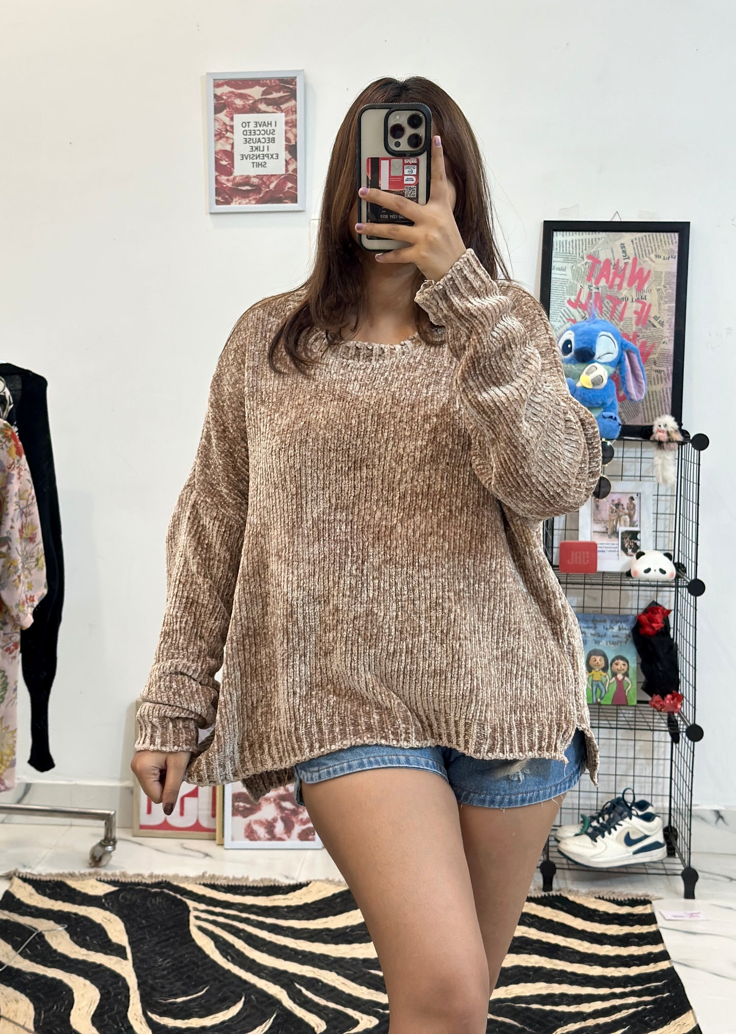 Oversized Chanel sweater (44-46)