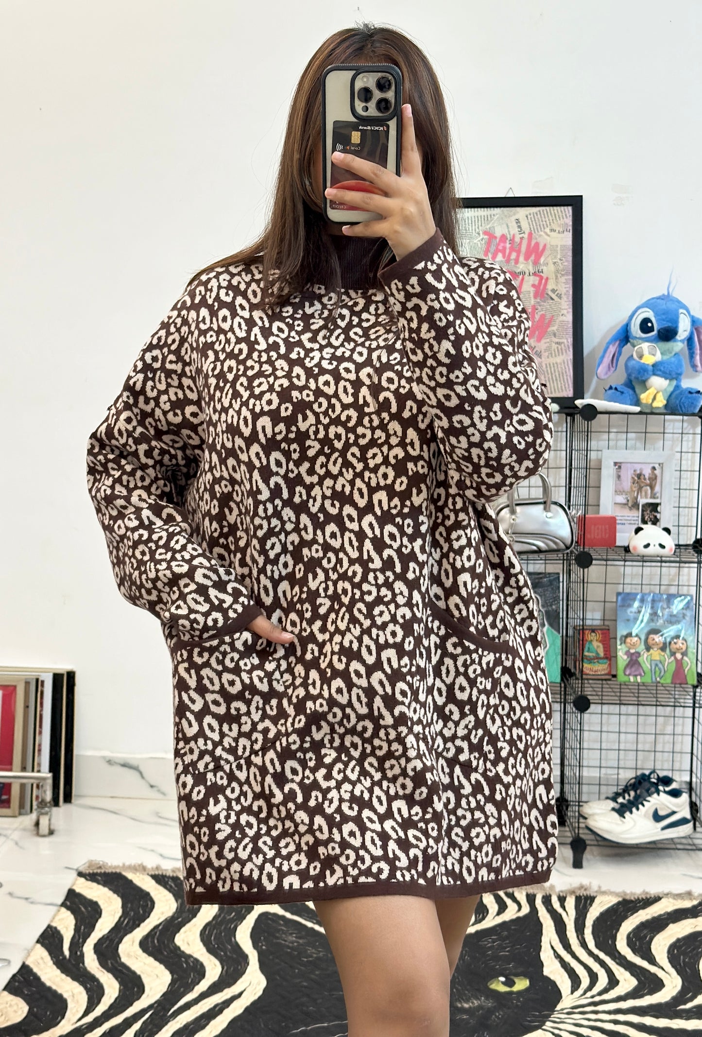 Oversized Korean sweater (46-48)