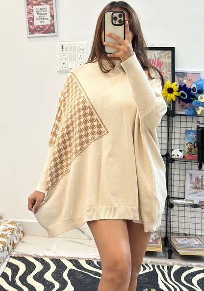 Oversized Korean sweater (freesize upto 50)
